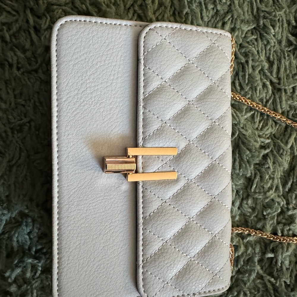 Gray purse